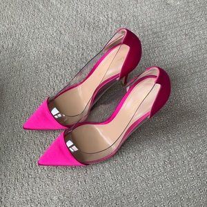 Gianvito Rossi Plexi Heels